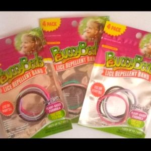Lice repellent hair ties